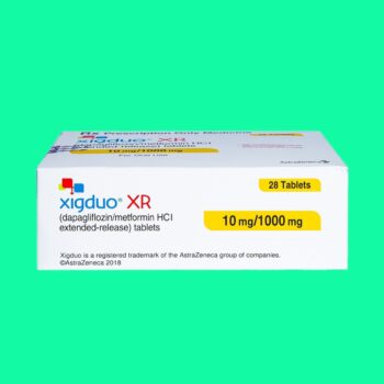 Xigduo XR 10mg/1000mg 2 thuốc Xigduo XR 1000mg/10mg