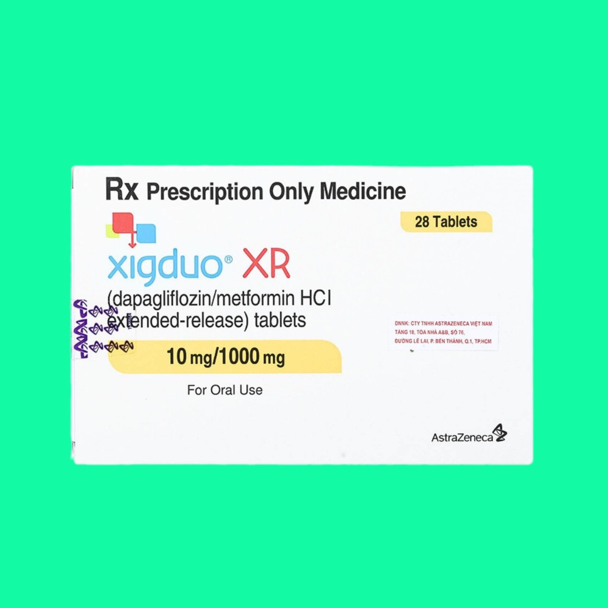 xigduo-1000-10-5 thuốc Xigduo XR 1000mg/10mg