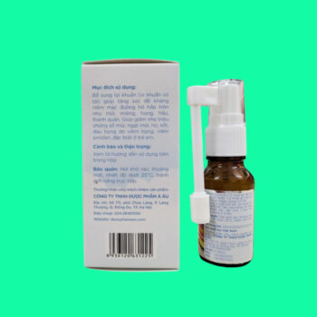 Thuốc Xịt mũi họng lợi khuẩn Subavax