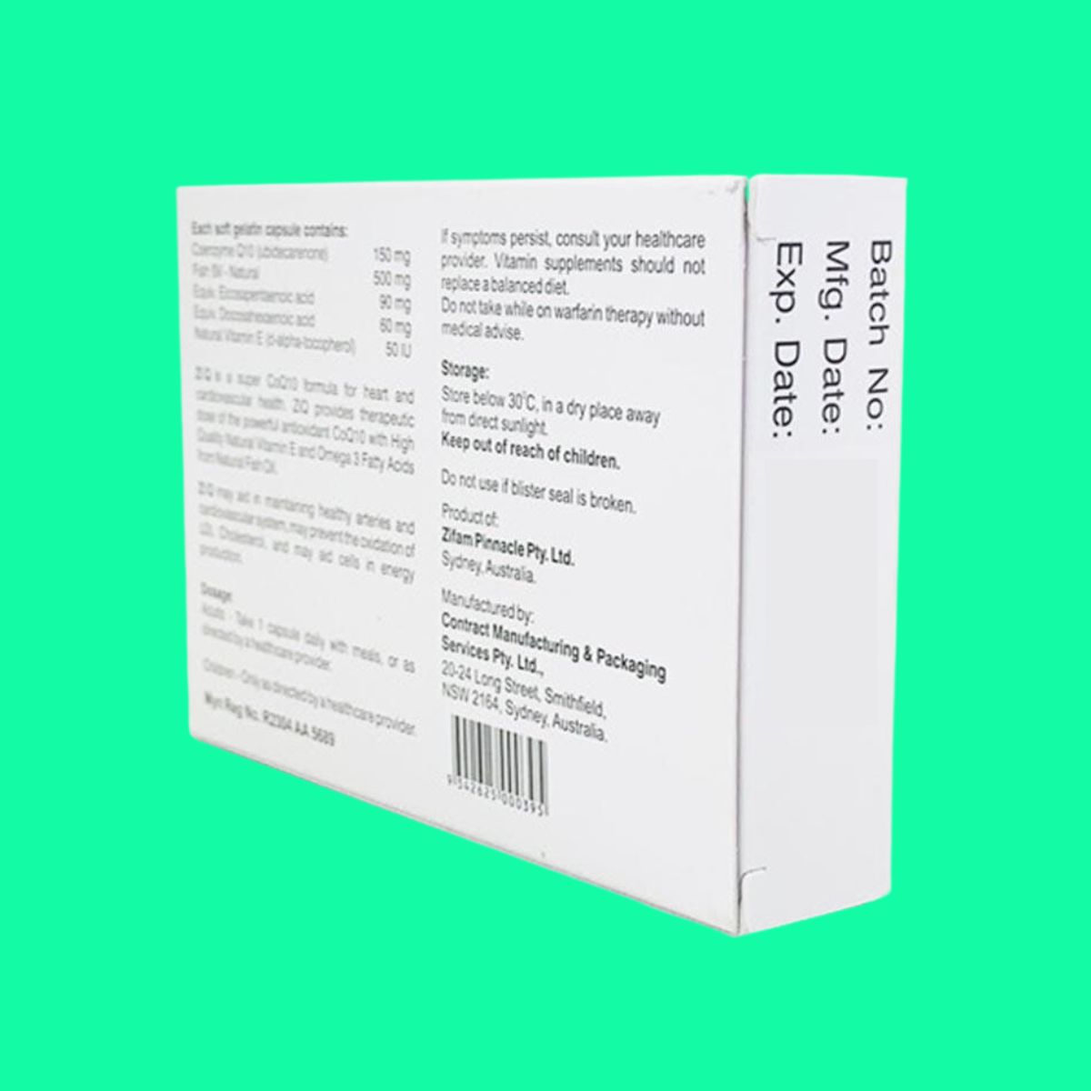 ziq-10 ZiQ Coenzym Q10