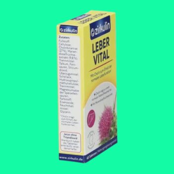 Bổ gan Zirkulin Leber Vital Mariendistel Dragees