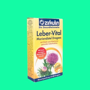Bổ gan Zirkulin Leber Vital Mariendistel Dragees