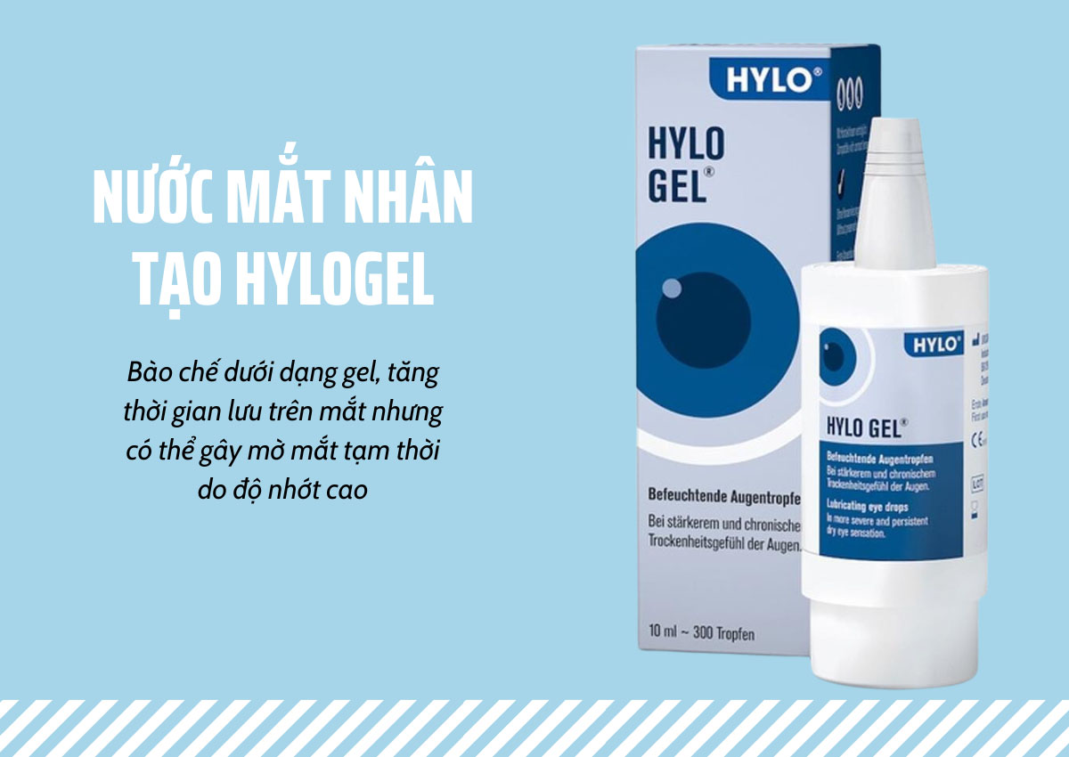 Nước mắt nhân tạo Hylogel