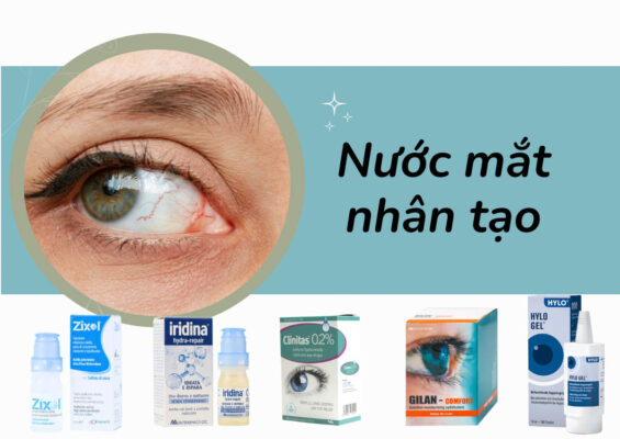 5 loại nước mắt nhân tạo tốt nhất được nhiều người sử dụng