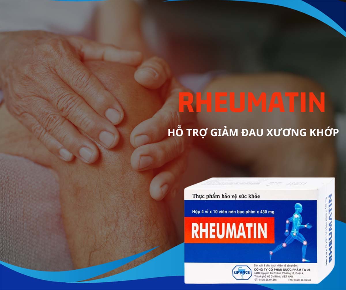 Rheumatin 14 Rheumatin - hỗ trợ giảm đau xương khớp