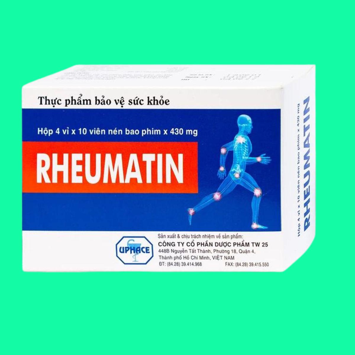 Rheumatin-9 Rheumatin - hỗ trợ giảm đau xương khớp