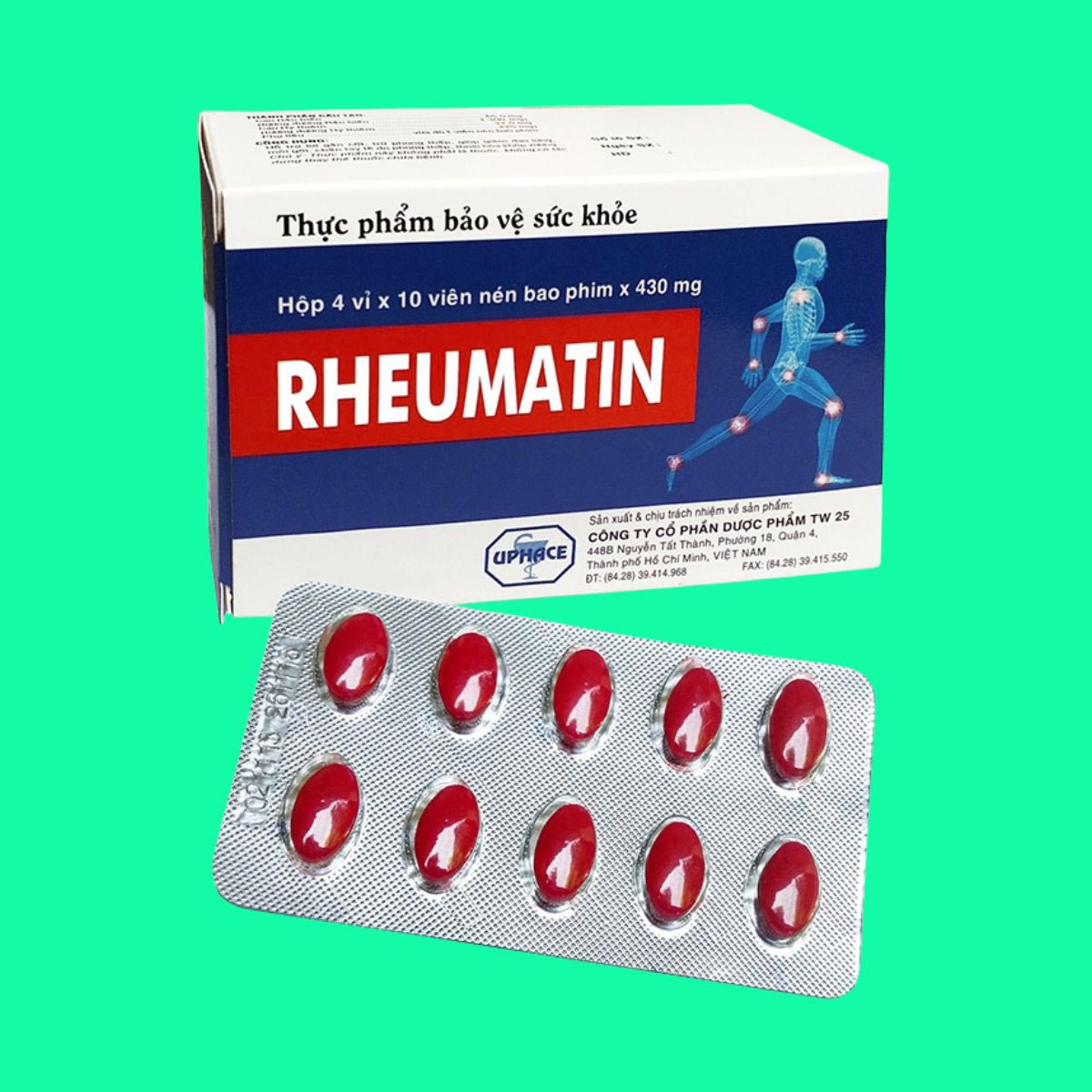 Rheumatin-2 Rheumatin - hỗ trợ giảm đau xương khớp