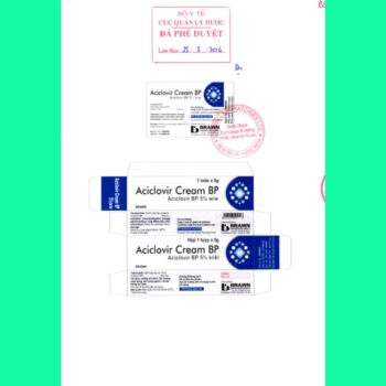Aciclovir Cream BP Brawn 3 Thuốc Aciclovir Cream BP Brawn