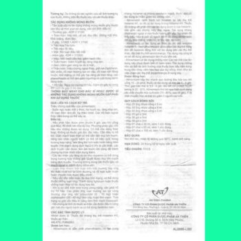Atilene ống 2,5mg/5ml 12 Thuốc Atilene ống 2,5mg/5ml