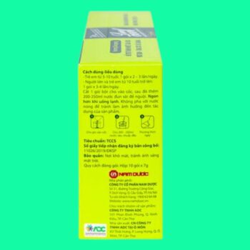 Bột sủi thanh nhiệt LiveCool hương dưa gang