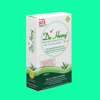 Dung dịch vệ sinh phụ nữ Dạ Hương trà xanh (Chai 100ml)