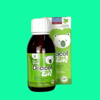 Siro bổ phế Decicof 3M