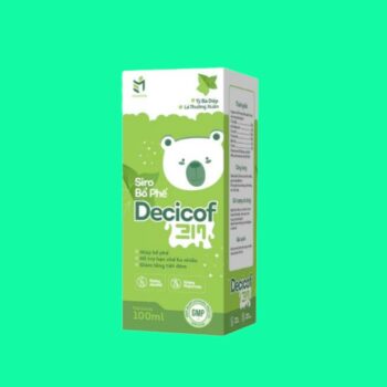 Siro bổ phế Decicof 3M