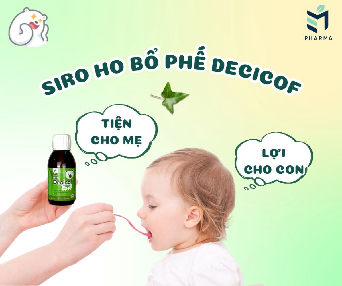 Siro bổ phế Decicof 3M