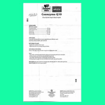 Coenzyme Q10 Doppelherz Aktiv