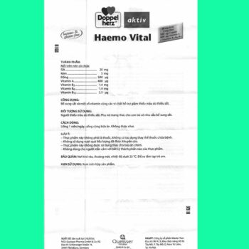 Haemo Vital Doppelherz Aktiv 11 Haemo Vital Doppelherz Aktiv