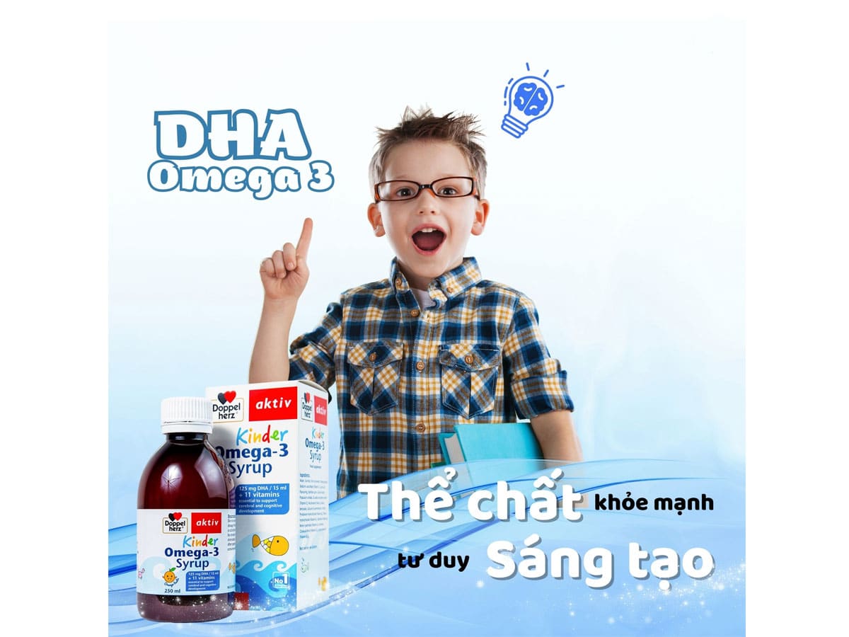 Doppelherz Aktiv Kinder Omega-3 Syrup