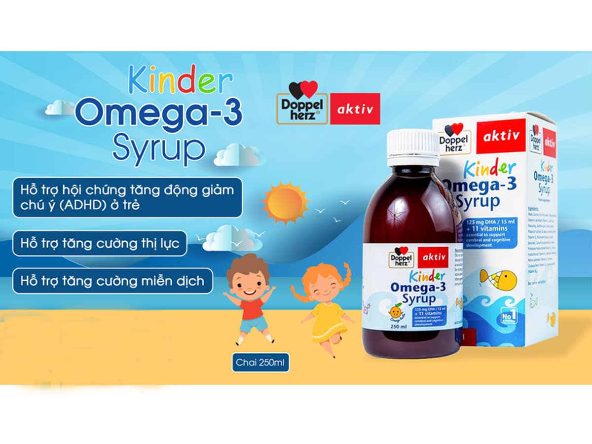 Doppelherz Aktiv Kinder Omega-3 Syrup