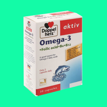 Doppelherz Aktiv Omega-3 + Folic acid + B6 + B12