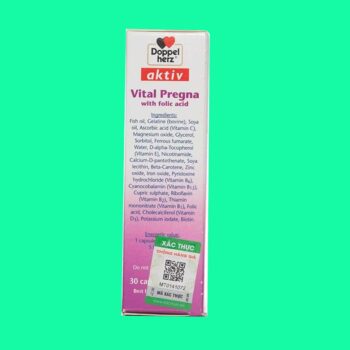 Doppelherz Aktiv Vital Pregna 3 Doppelherz Aktiv Vital Pregna