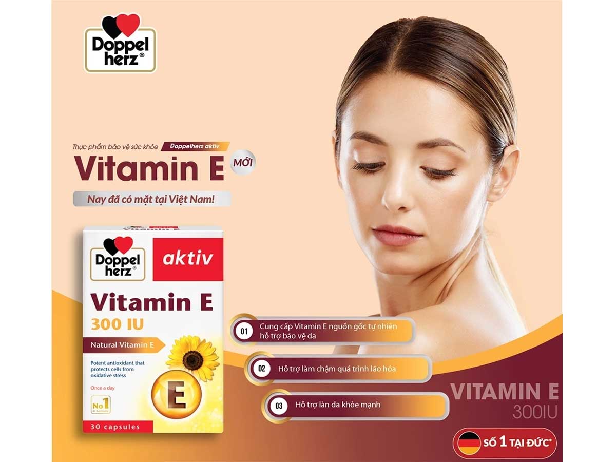 Doppelherz Aktiv Vitamin E 300IU 16 Doppelherz Aktiv Vitamin E