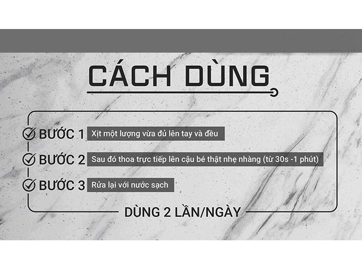 Bọt Vệ Sinh Vùng Kín Nam Giới Himiz Cool Nature 4in1