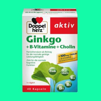 Doppelherz Aktiv Ginkgo + B-vitamine + Choline
