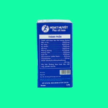 Hoạt huyết Phục cốt hoàn
