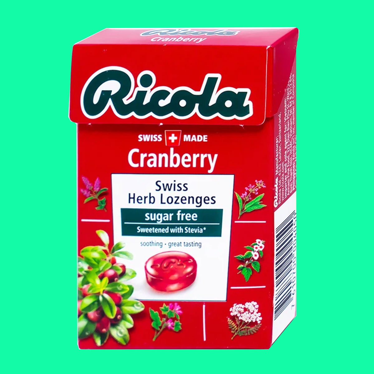 keo-ngam-ho-khong-duong-ricola-cranberry-1 Kẹo ngậm không đường Ricola Cranberry