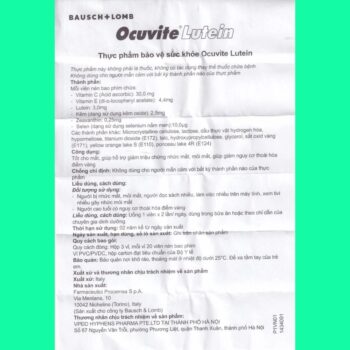 Ocuvite Lutein