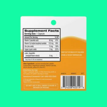 Ocuvite Lutein and Zeaxanthin