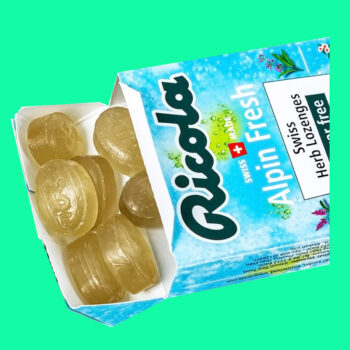 Kẹo ngậm không đường Ricola Alpin Fresh 6 Kẹo ngậm không đường Ricola Alpin Fresh
