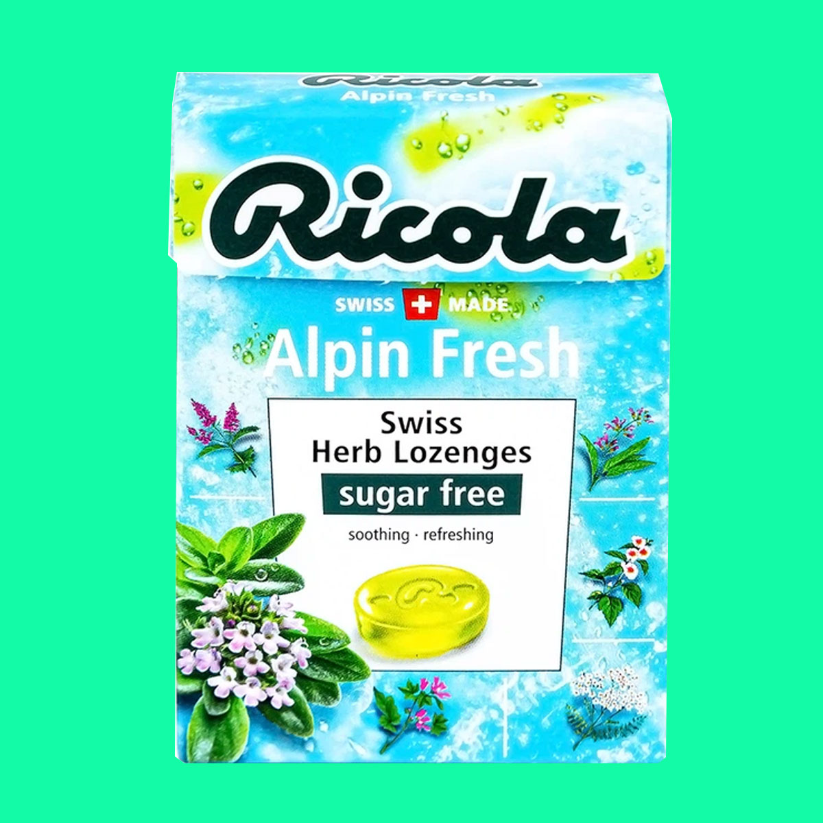 ricola-alpin-fresh-4 Kẹo ngậm không đường Ricola Alpin Fresh