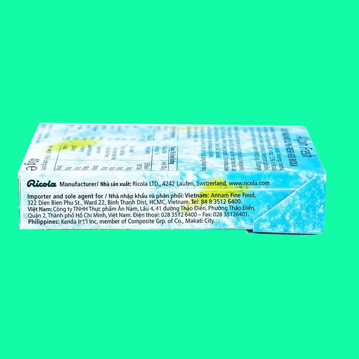 ricola-alpin-fresh-7 Kẹo ngậm không đường Ricola Alpin Fresh