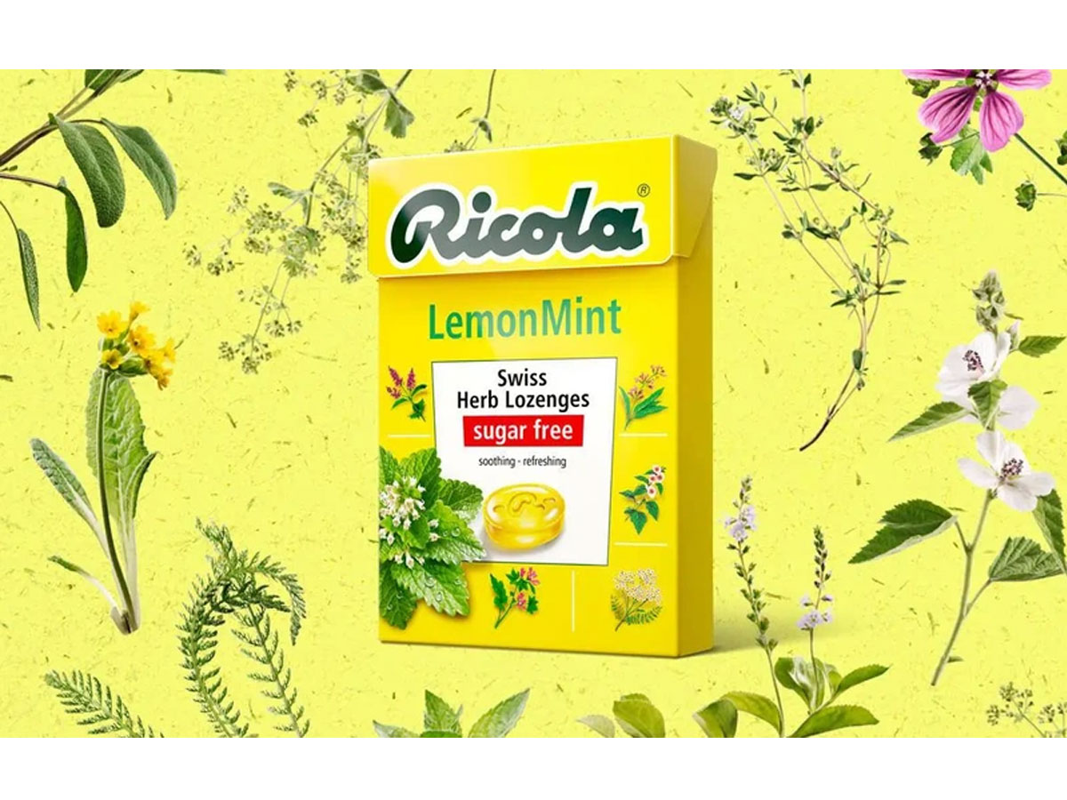 Kẹo ngậm không đường Ricola Lemont Mint