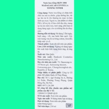 Skin1004 Madagascar Centella Toning Toner