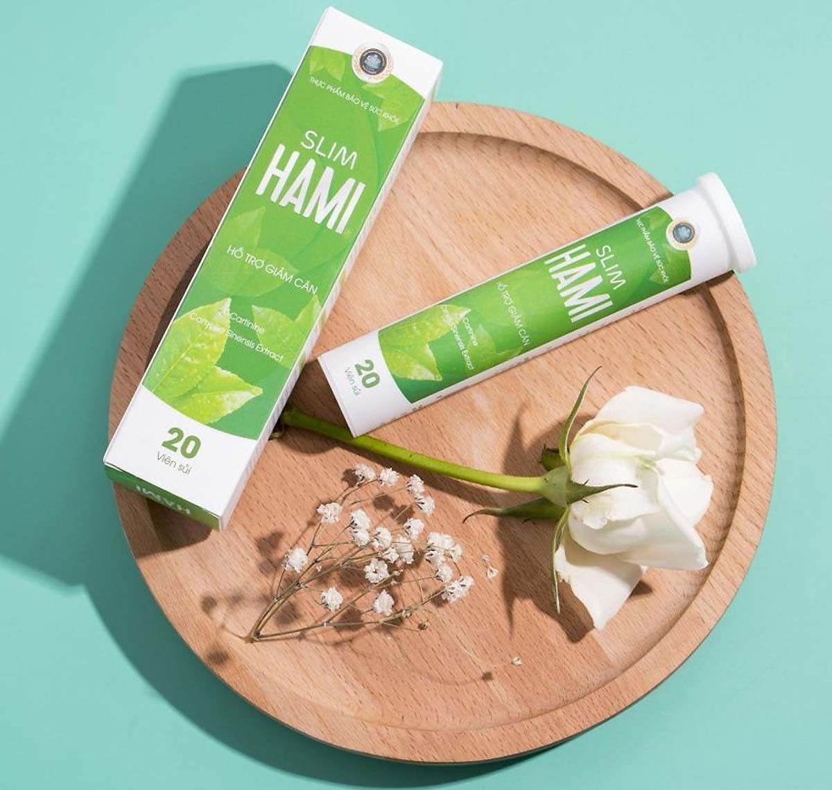 Slim Hami 23 Viên sủi giảm cân Slim Hami giúp thúc đẩy chuyển hóa chất béo