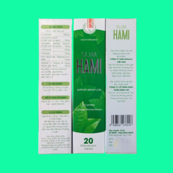 Slim Hami 5 Viên sủi giảm cân Slim Hami