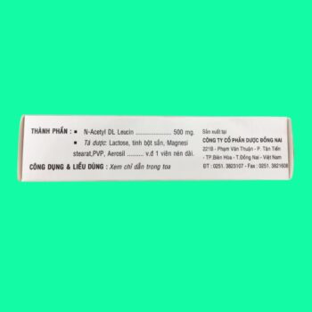 Tanponai 500mg 4 Thuốc Tanponai 500mg