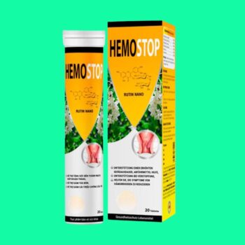 Viên Sủi Hemostop hộp 20 viên