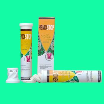 Viên Sủi Hemostop hộp 20 viên