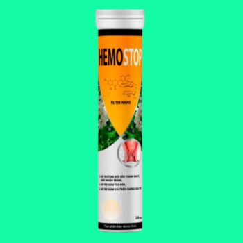 Viên Sủi Hemostop hộp 20 viên