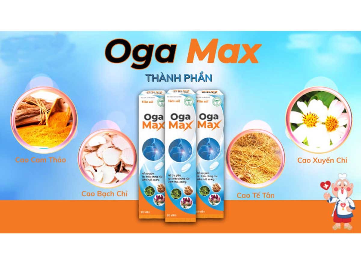 Viên sủi Oga Max 20 Viên sủi Oga Max