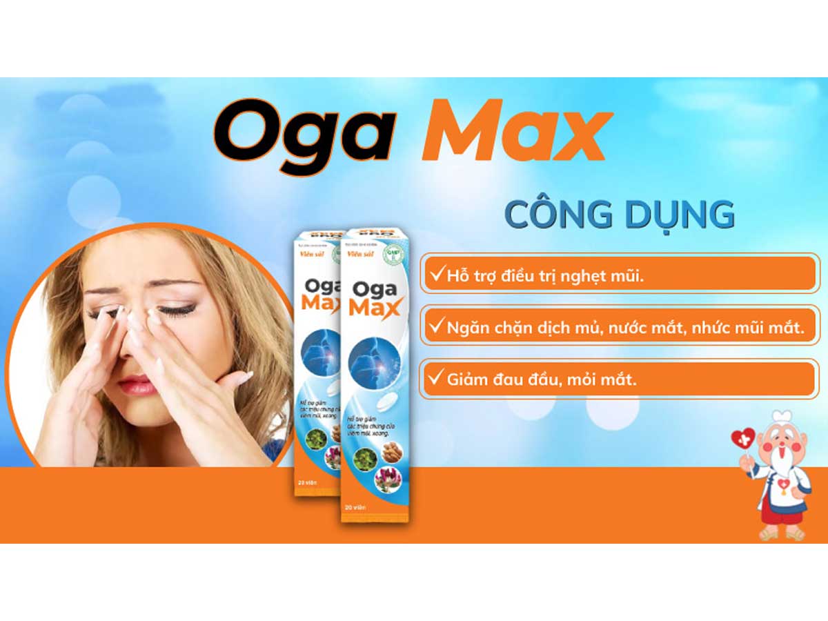 Viên sủi Oga Max 21 Viên sủi Oga Max