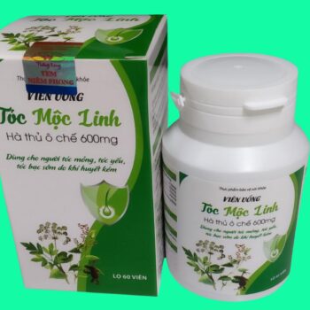 Viên uống Tóc Mộc Linh 3 Viên uống mọc tóc Mộc Linh