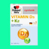 Vitamin D3 + K2 Doppelherz 8 Vitamin D3 + K2 Doppelherz