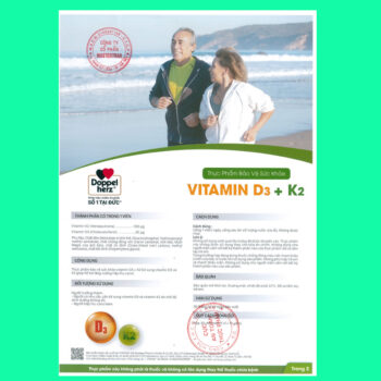 Vitamin D3 + K2 Doppelherz