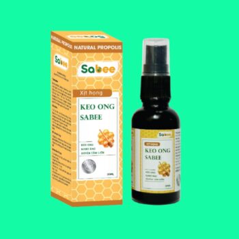 Xịt họng keo ong Sabee