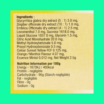 Zecuf Herbal Drops Orange 7 Zecuf Herbal Drops Orange