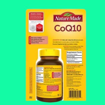 CoQ10 200mg Nature Made 2 CoQ10 200mg Nature Made